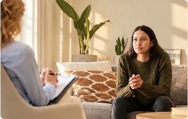 Therapeutic conversation in a welcoming setting